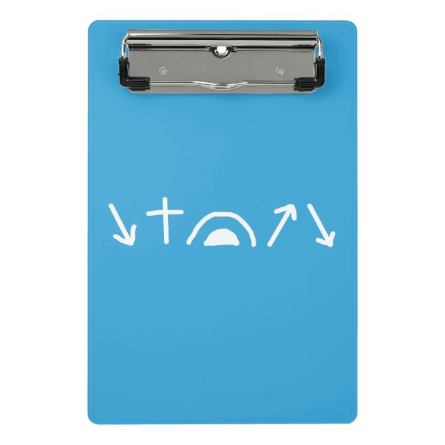 Gospel Arrows Mini Clipboard (Front)