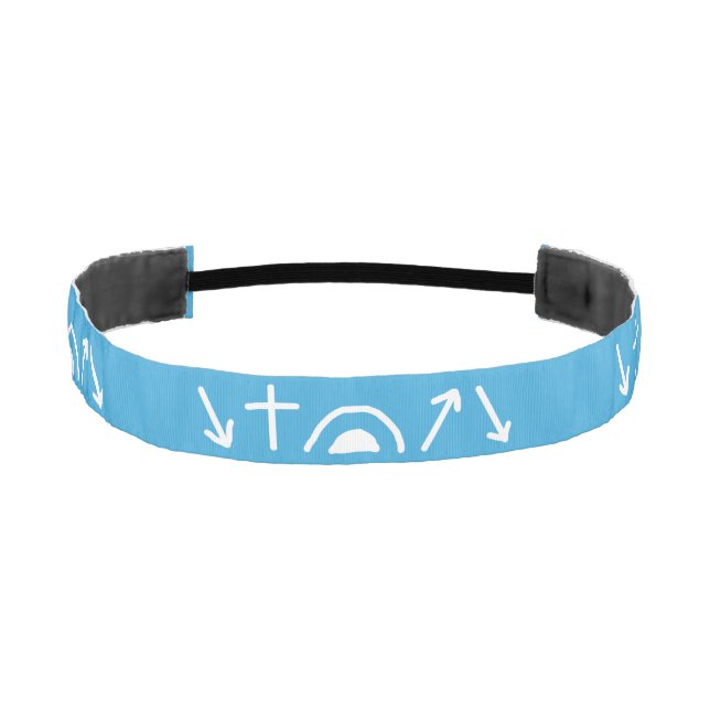 Gospel Arrows Non-Slip Headbands (Front)