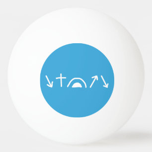 Gospel Arrows Ping Pong Ball