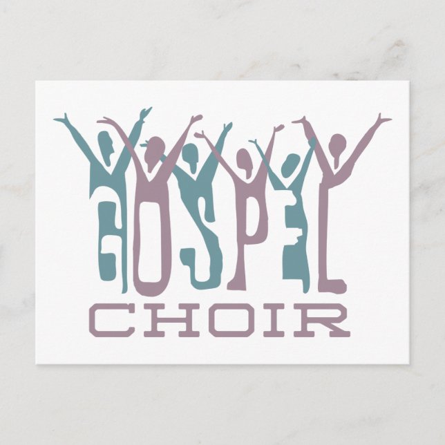 Gospel Choir Postcard (Front)