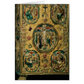 Gospel cover, gold with repousse (Front)