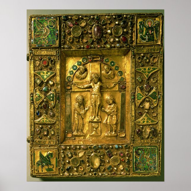 Gospel Cover, Ottonian, Germany, 11th century (gol Poster (Front)