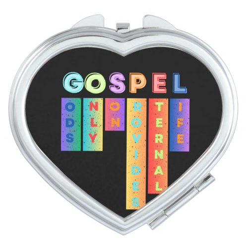 GOSPEL Gods Only Son Compact Mirror