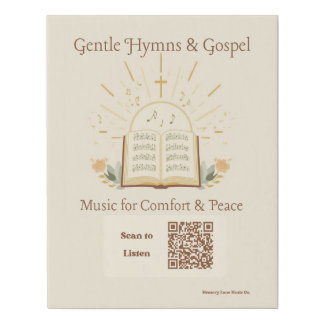 Gospel Hymns Memory Care Canvas Art Dementia