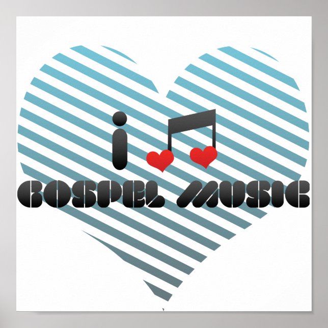 Gospel Music Poster (Front)