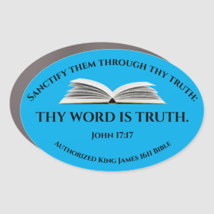 Gospel of John Bible Verse Christian Prayer Magnet