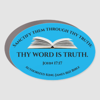 Gospel of John Bible Verse Christian Prayer Magnet
