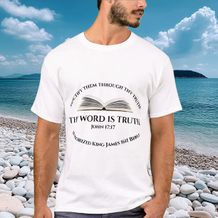 Gospel of John Bible Verse Word of God  T-Shirt