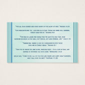 Gospel Plan of Salvation Christian Evangelism (Back)