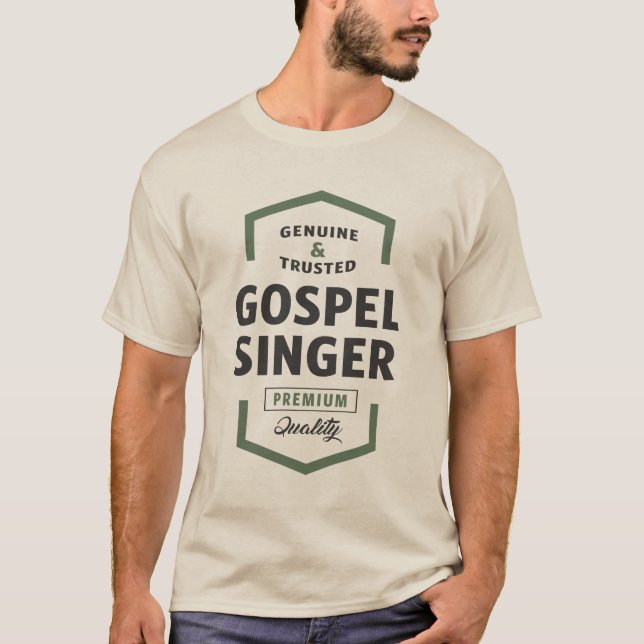 Gospel Singer Logo Tees (Front)