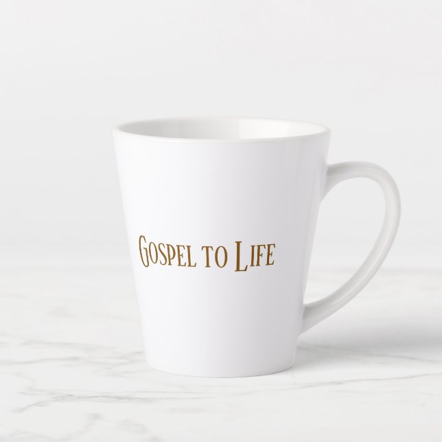 Gospel to Life Mug (Right)