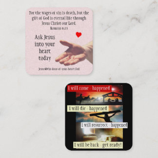 Gospel Tract Card