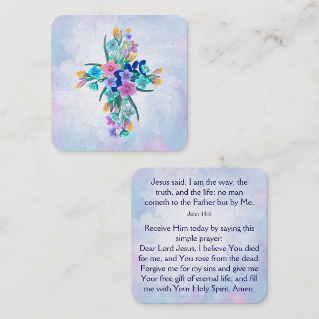 Gospel Tract Card (Front/Back)