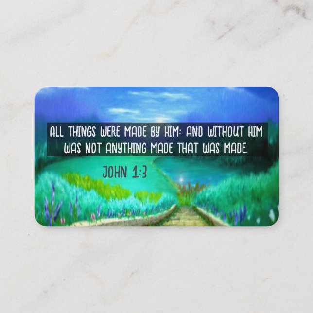 Gospel Tract Card (Front)