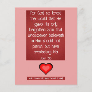 Gospel Tract Flyer