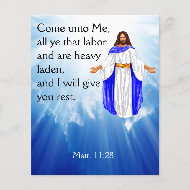 Gospel Tract  Flyer (Front)