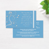 Gospel Tract Plan of Salvation Blue Swirl (Desk)