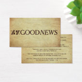 Gospel Tract Plan of Salvation Good News (Desk)