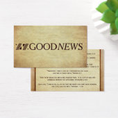 Gospel Tract Plan of Salvation Good News Christian (Desk)