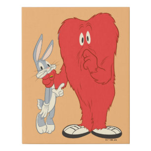 Gossamer Holding BUGS BUNNY™ Faux Canvas Print