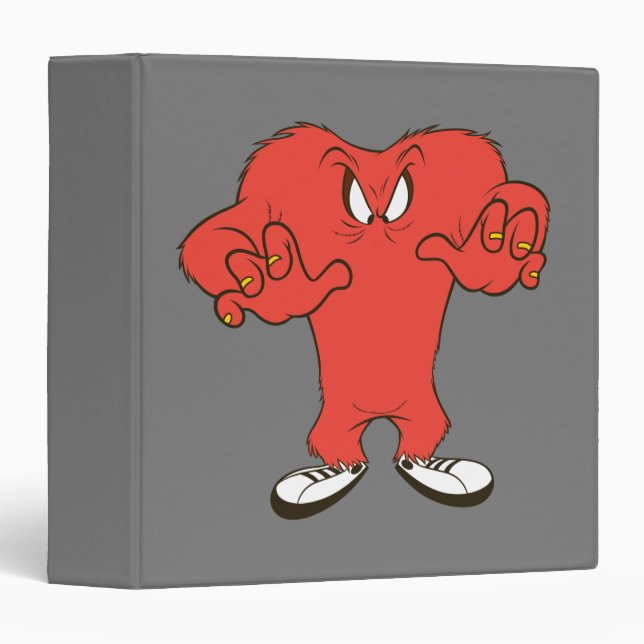 Gossamer Menacing Pose 3 Ring Binder (Front/Spine)