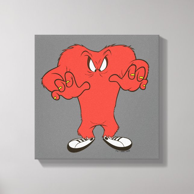 Gossamer Menacing Pose Canvas Print (Front)