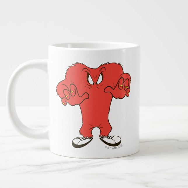 Gossamer Menacing Pose Giant Coffee Mug (Left)