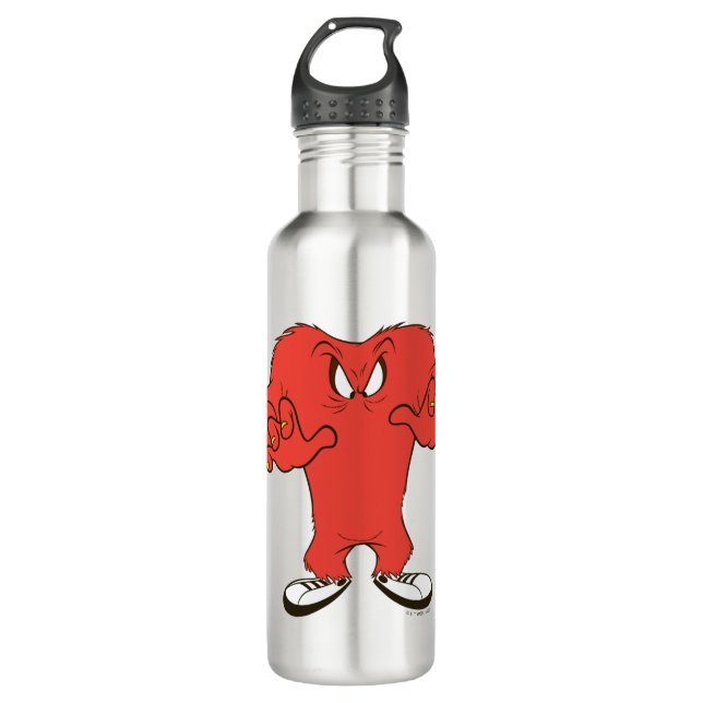 Gossamer Menacing Pose Stainless Steel Water Bottle (Front)