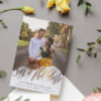 Gossamer Overlay Double Sided Photo Save the Date