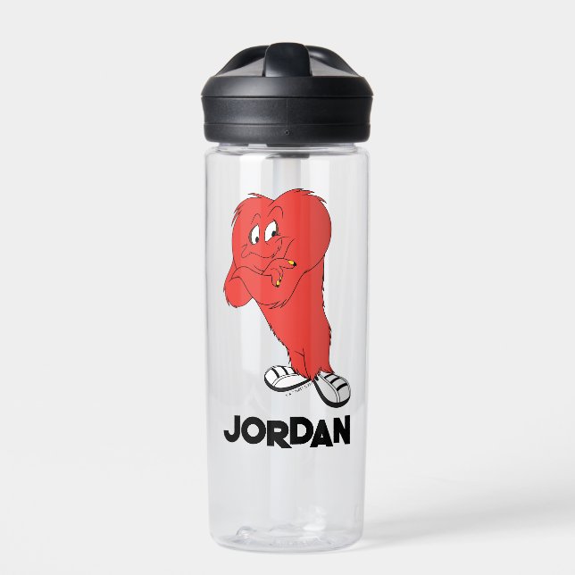 Gossamer Posing - Color | Add Your Name Water Bottle (Front)