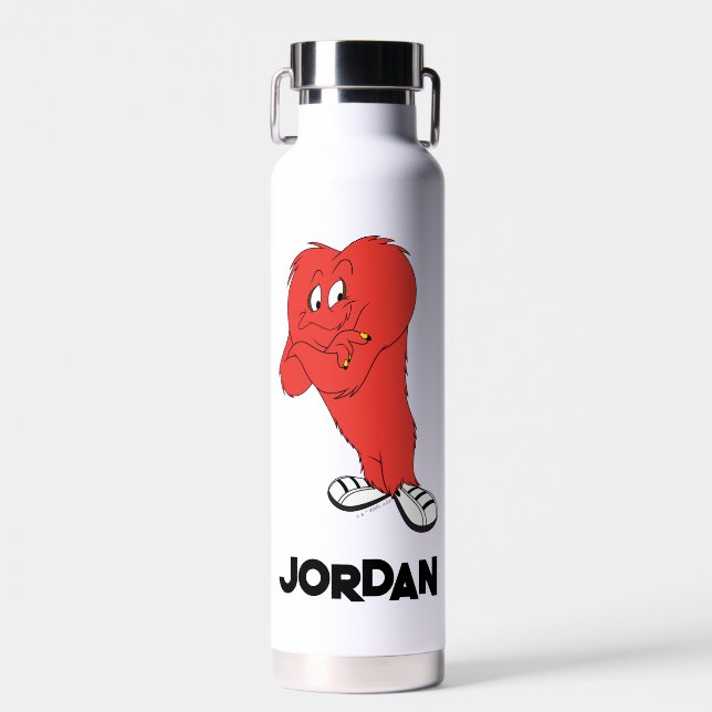 Gossamer Posing - Color | Add Your Name Water Bottle (Front)