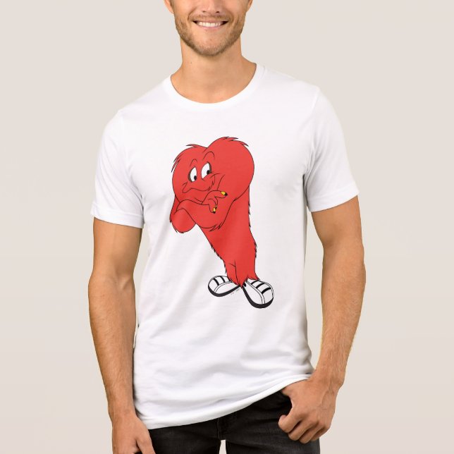 Gossamer Posing - Color Tri-Blend Shirt (Front)