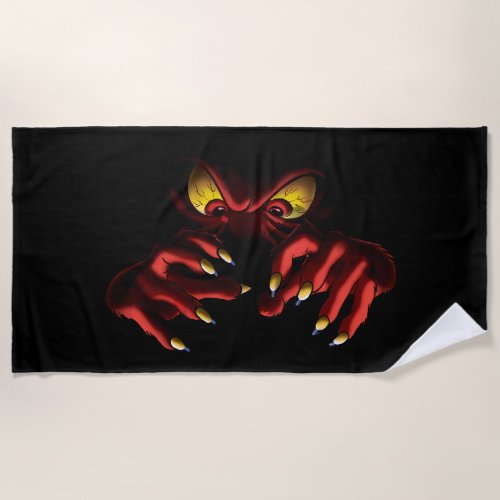 Gossamer Reaching Out of the Shadows Beach Towel