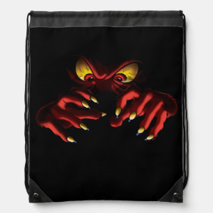 Gossamer Reaching Out of the Shadows Drawstring Bag