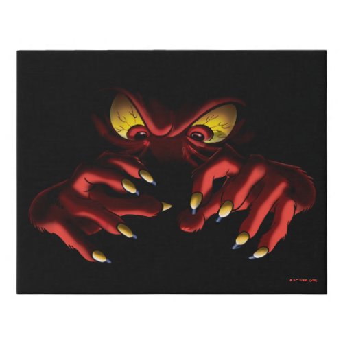 Gossamer Reaching Out of the Shadows Faux Canvas Print