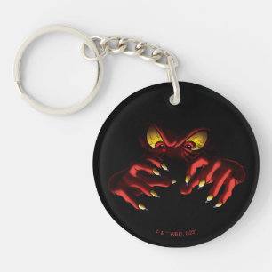 Gossamer Reaching Out of the Shadows Keychain