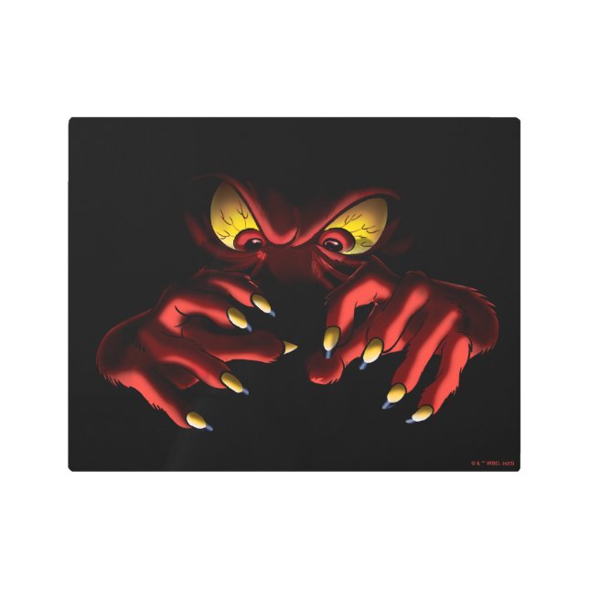 Gossamer Reaching Out of the Shadows Metal Print (Front)