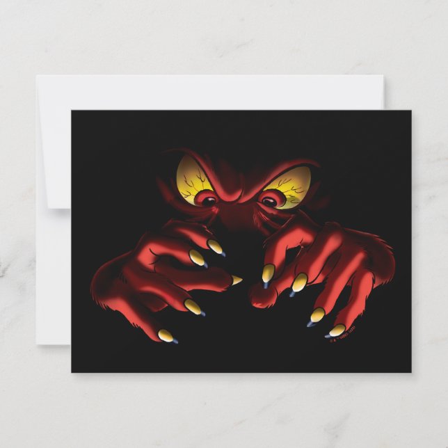 Gossamer Reaching Out of the Shadows Note Card (Front)