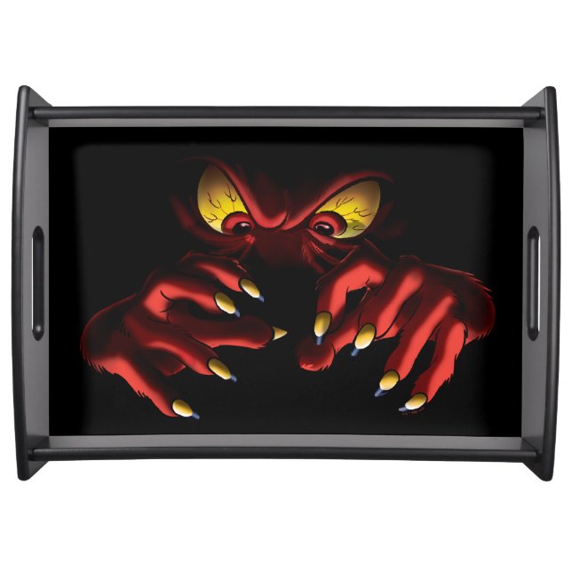 Gossamer Reaching Out of the Shadows Serving Tray (Front)