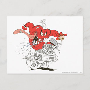 Gossamer Too Fast Postcard
