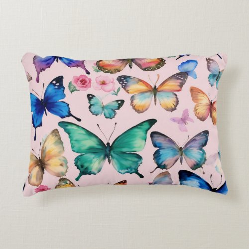 GossamerGrace The Enchanting Butterfly Pillow Accent Pillow