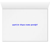 Gossip Cards (Inside Horizontal (Bottom))