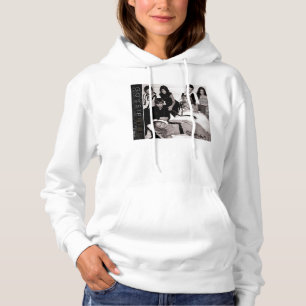 Gossip Girl Black and White Group Graphic Hoodie