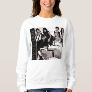 Gossip Girl Black and White Group Graphic Sweatshirt