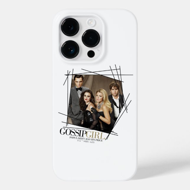 Gossip Girl Glamor Group Graphic Case-Mate iPhone Case (Back)