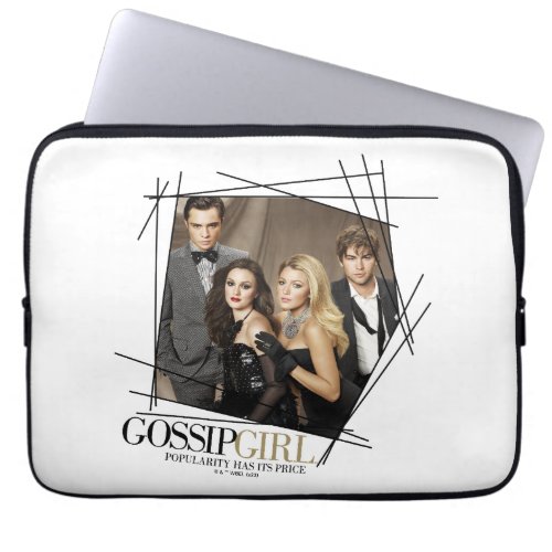 Gossip Girl Glamor Group Graphic Laptop Sleeve