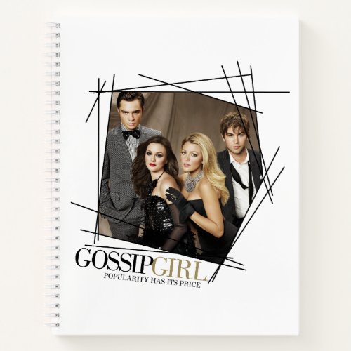 Gossip Girl Glamor Group Graphic Notebook