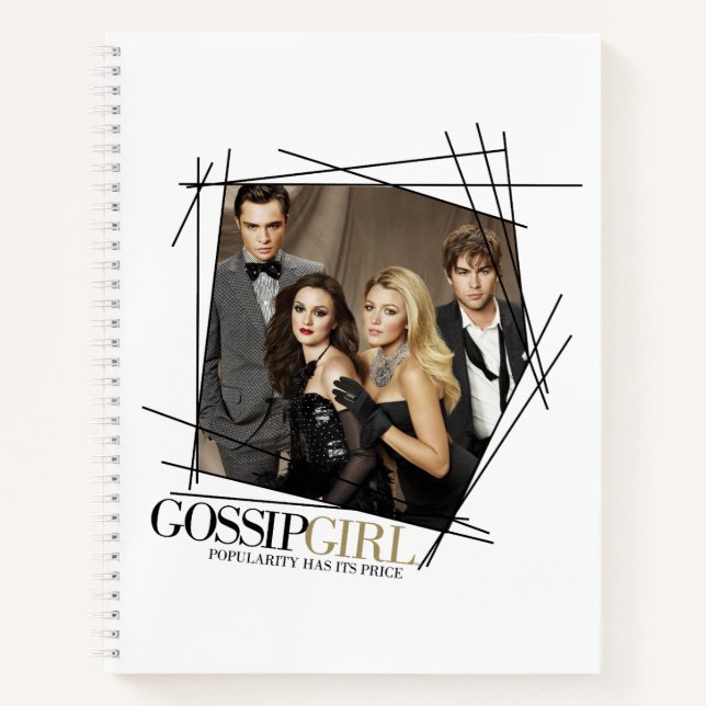 Gossip Girl Glamor Group Graphic Notebook (Front)