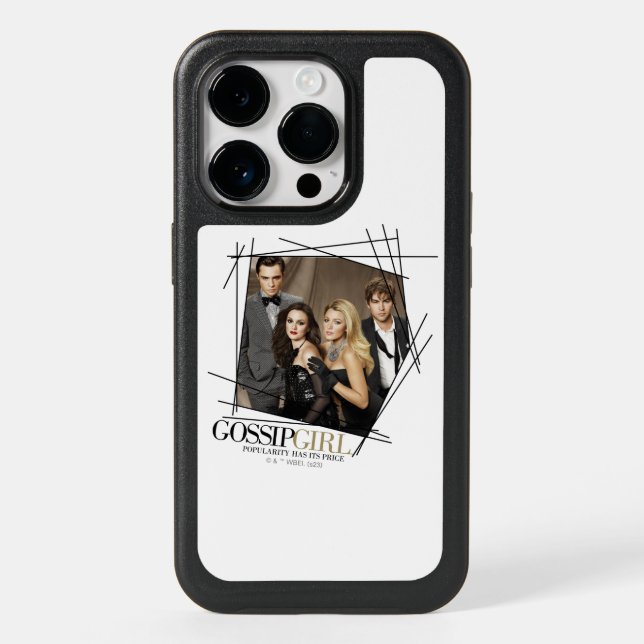 Gossip Girl Glamor Group Graphic Otterbox iPhone Case (Back)