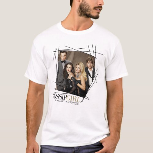 Gossip Girl Glamor Group Graphic T_Shirt